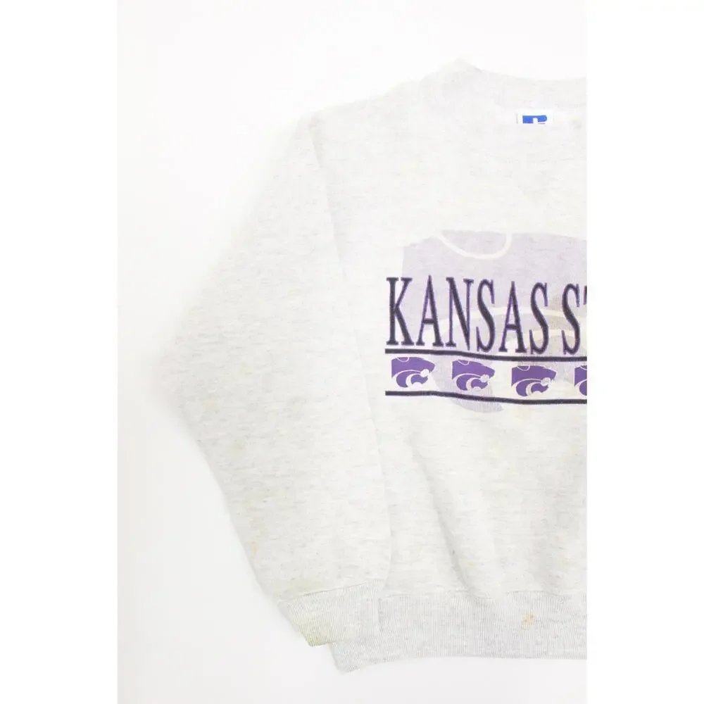 Vintage Kids Kansas State University Wildcats Sweatshirt Youth Medium
